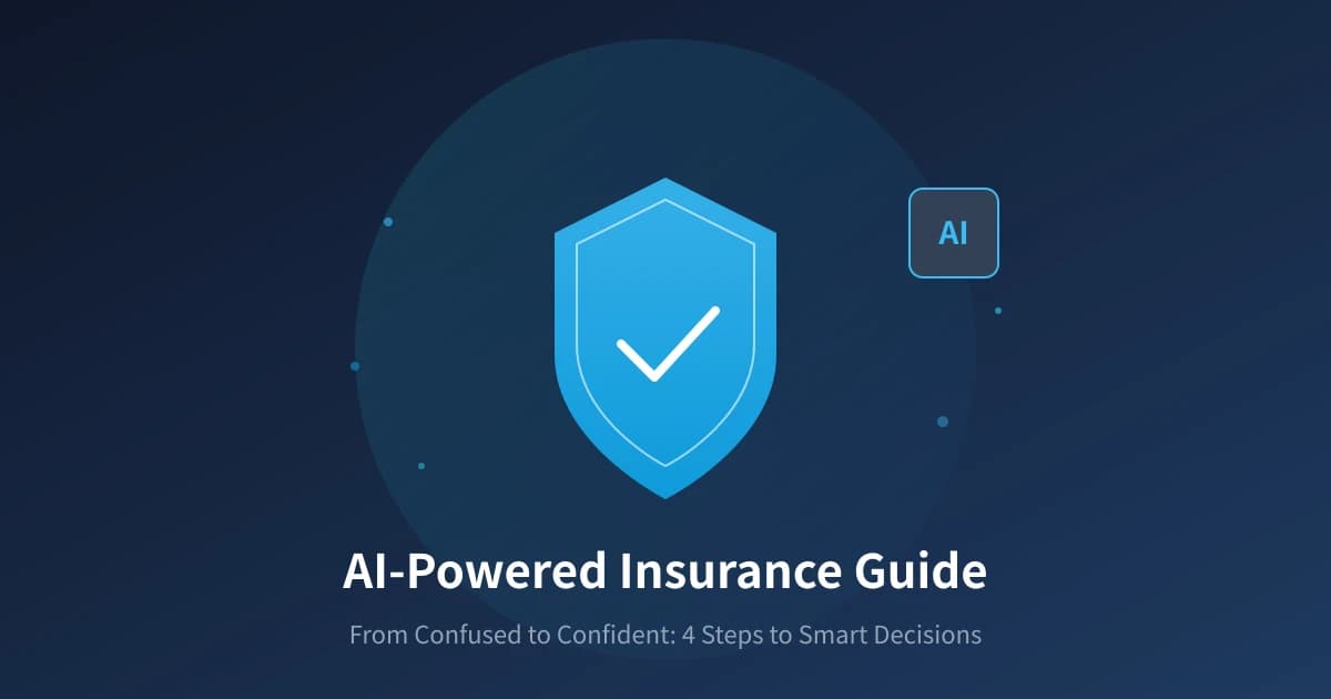 AI-Powered Insurance Buying: A Four-Step Guide from Confusion to Clarity