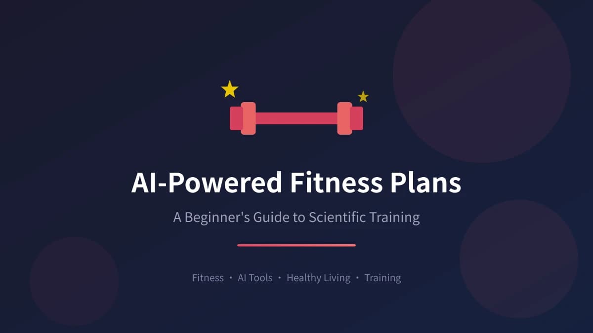 AI-Powered Fitness Plans: A Beginner's Guide to Scientific Training