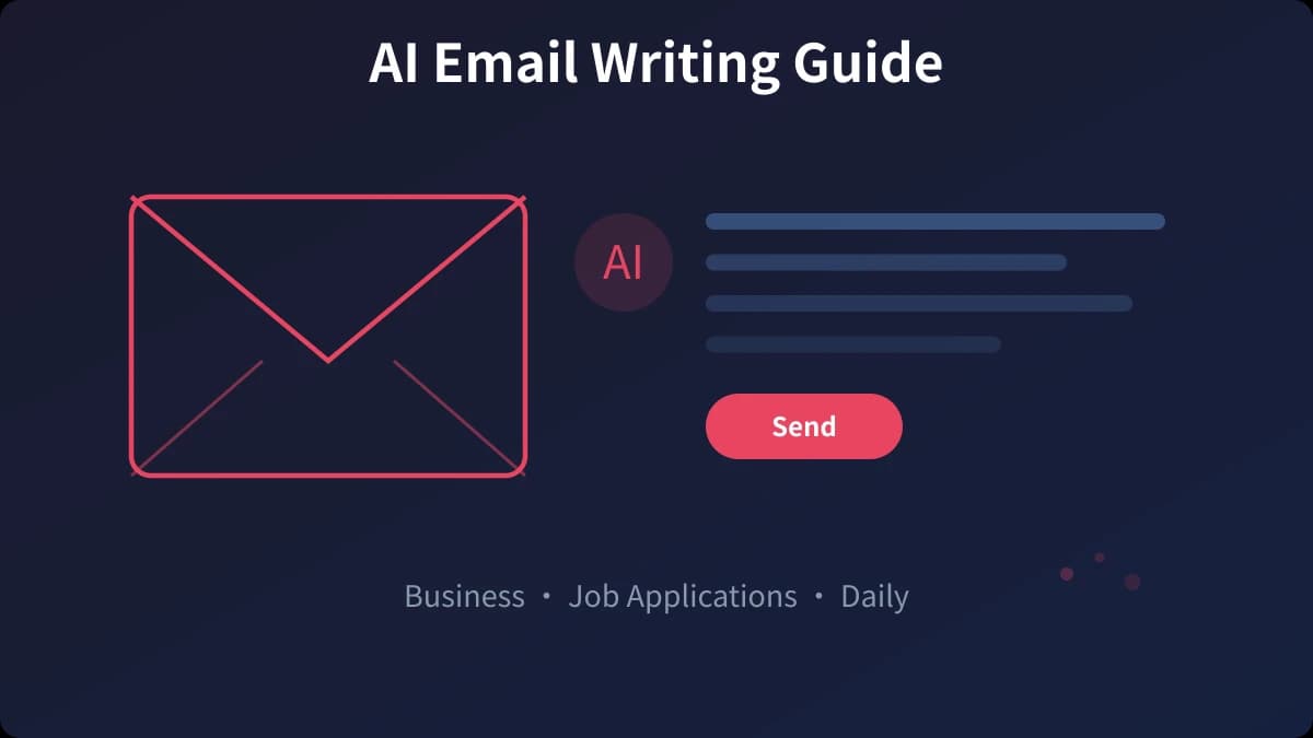 AI Email Writing Guide: Business, Job Applications, and Everyday Communication