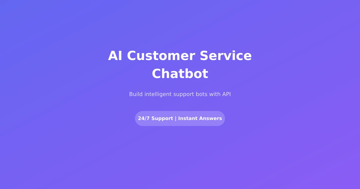 Building an Intelligent Customer Service Robot