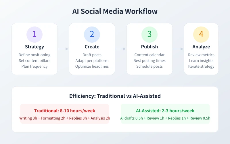 AI Social Media Workflow