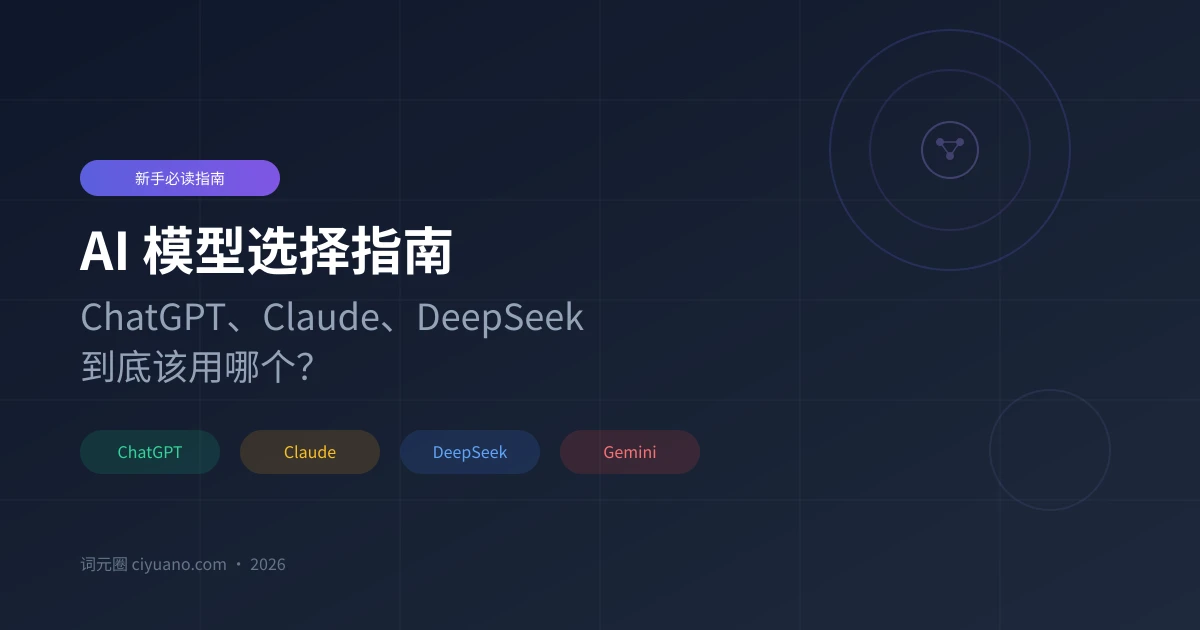 AI Model Selection Guide: ChatGPT, Claude, DeepSeek — Which One Should You Use?