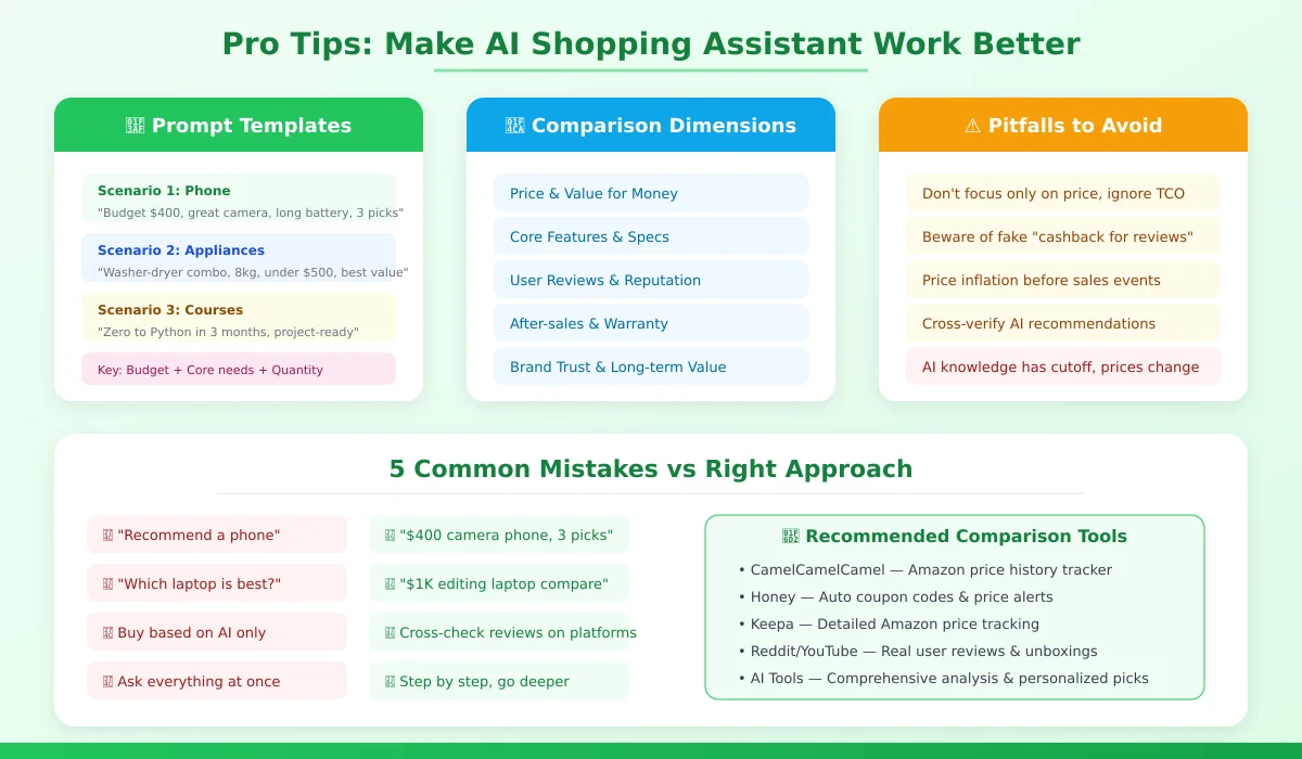 AI Shopping Efficiency Tips