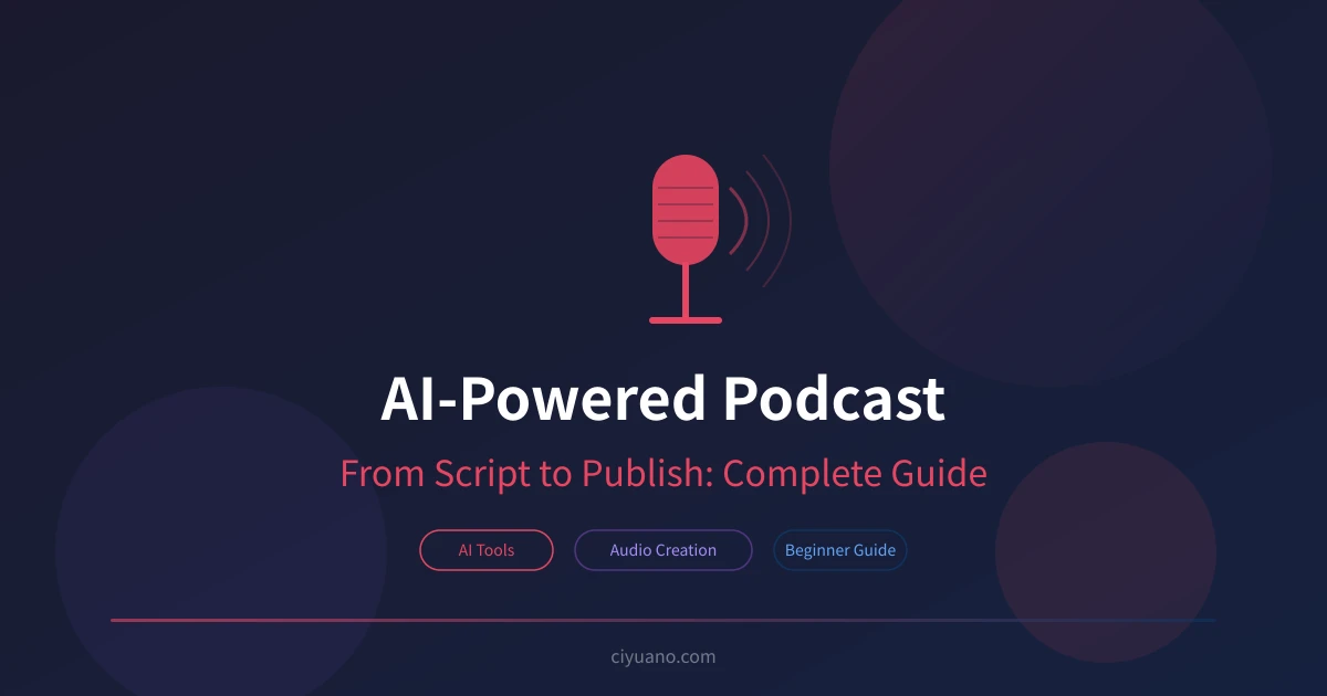 AI-Powered Podcast Creation: Complete Guide from Script to Publish