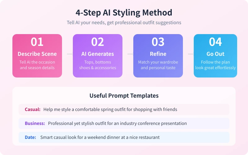 4-Step AI Styling Method