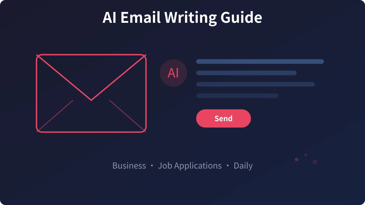 AI Email Writing Guide: Business, Job Applications, and Everyday Communication